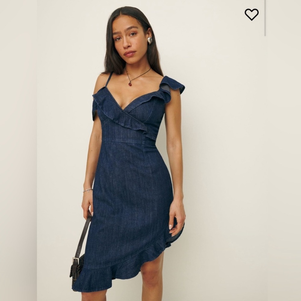 Reformation Evelyn Denim Dress - Picture 11 of 11